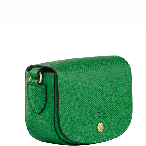 Sac bandoulière en cuir LONGCHAMP gamme Epure couleur vert