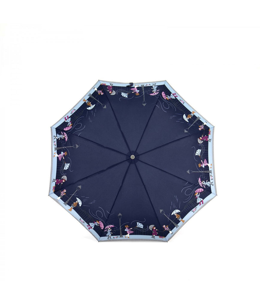 VAUX - Parapluie - Tempête Pliant - marine BAGADIE PARIS