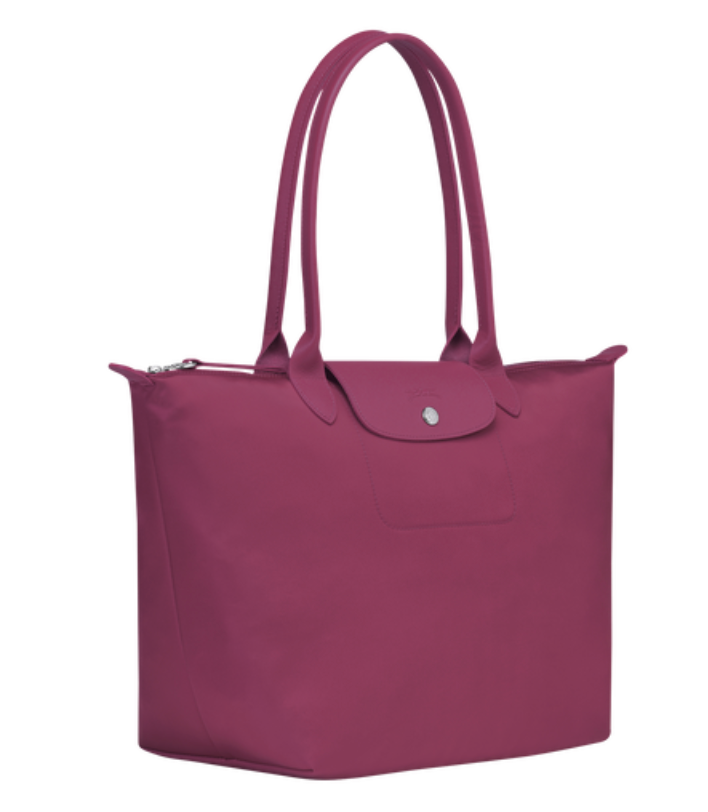 LONGCHAMP - Sac porté épaule L - Le Pliage Néo - Framboise BAGADIE PARIS