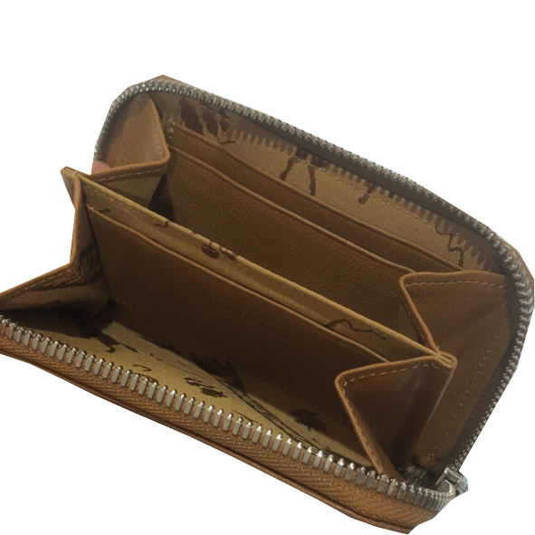 LONGCHAMP - Le Pliage Cuir - Porte-cartes/porte monnaie - naturel BAGADIE PARIS