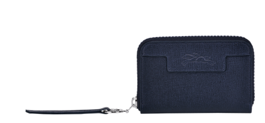 LONGCHAMP - Porte-monnaie - Le Pliage Néo - Navy BAGADIE PARIS