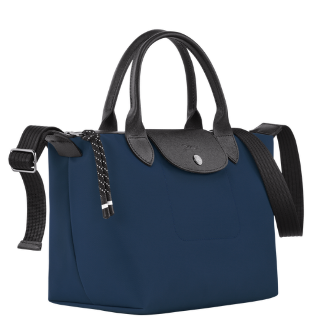 Sac à main bleu marine longchamp hotsell