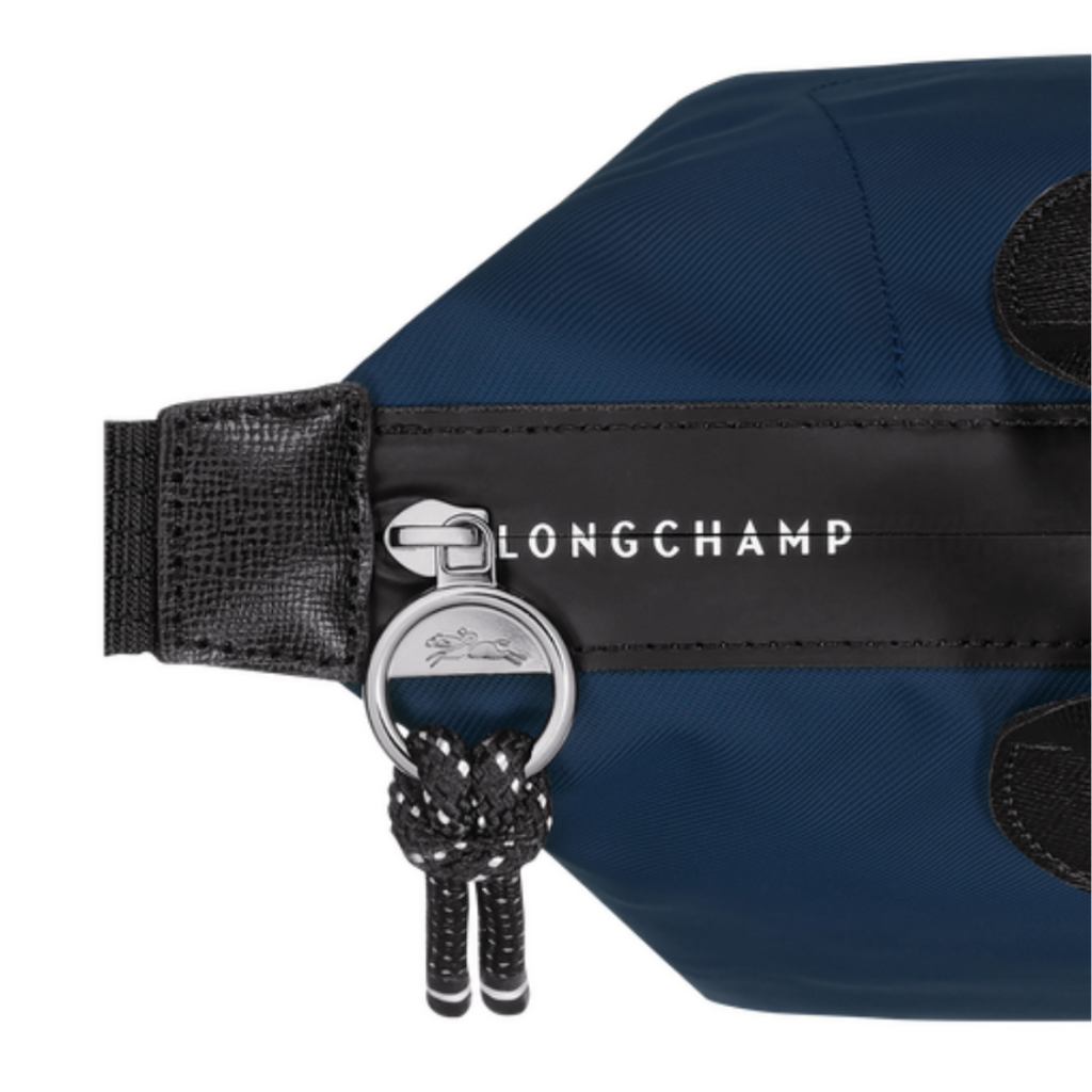 Sac à main S avec bandoulière Longchamp gamme Le Pliage Energy couleur bleu marine