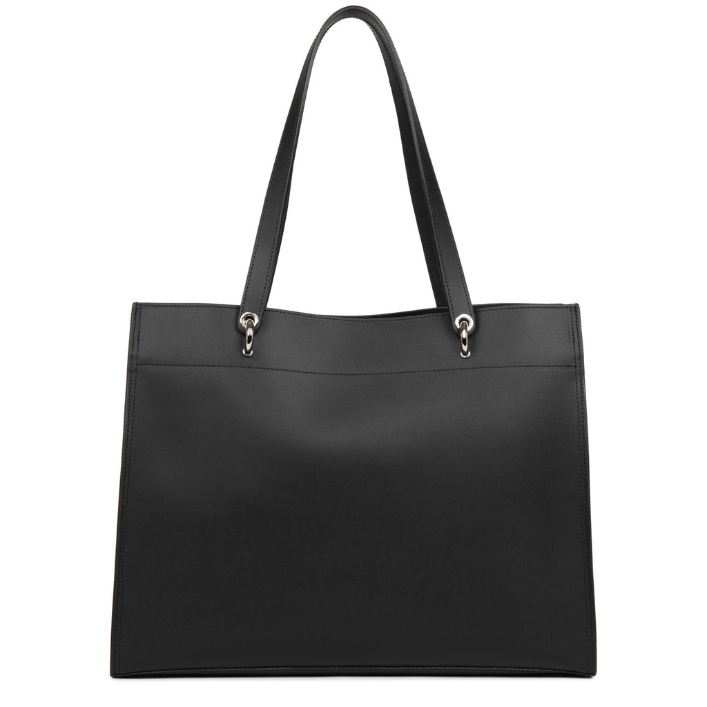 LANCASTER - Grand sac cabas - Pure & Element City - Noir BAGADIE PARIS