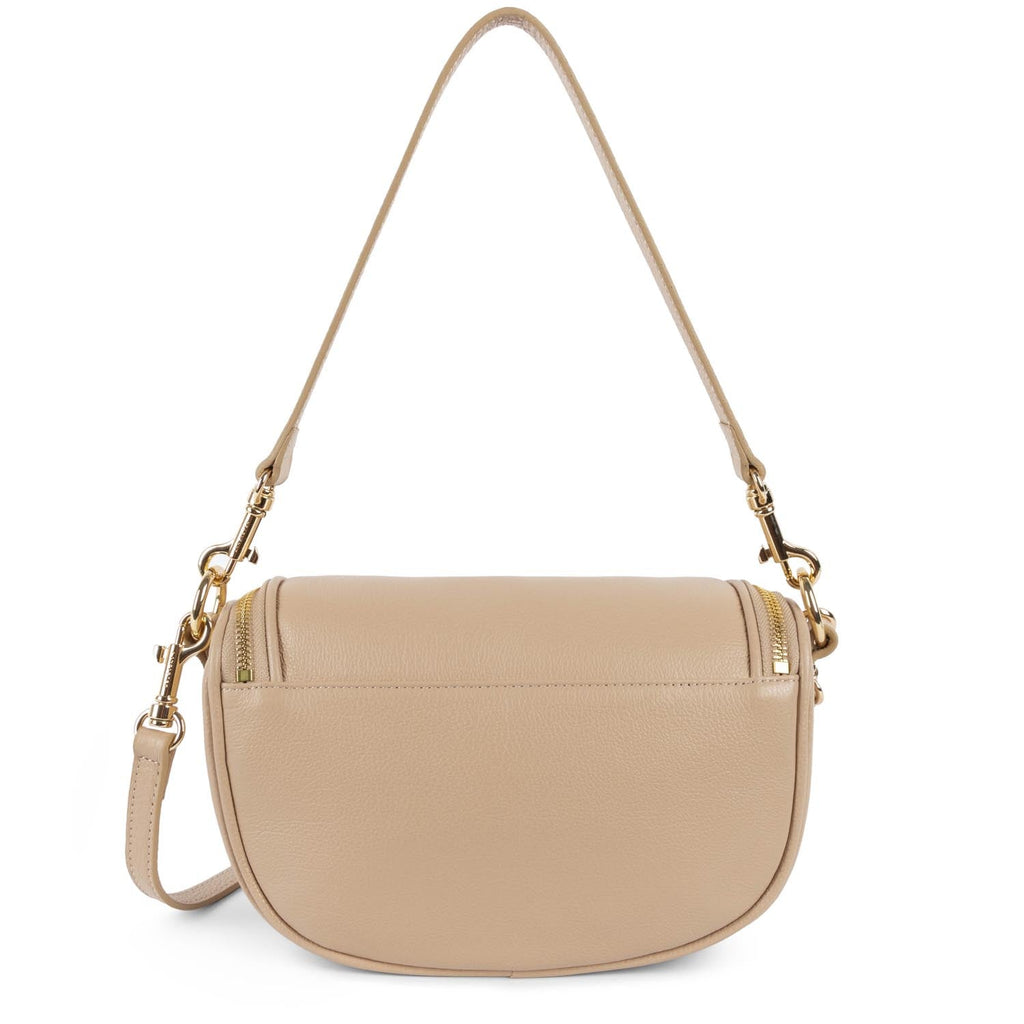 LANCASTER - Sac vanity cuir - Dune - Beige foncé