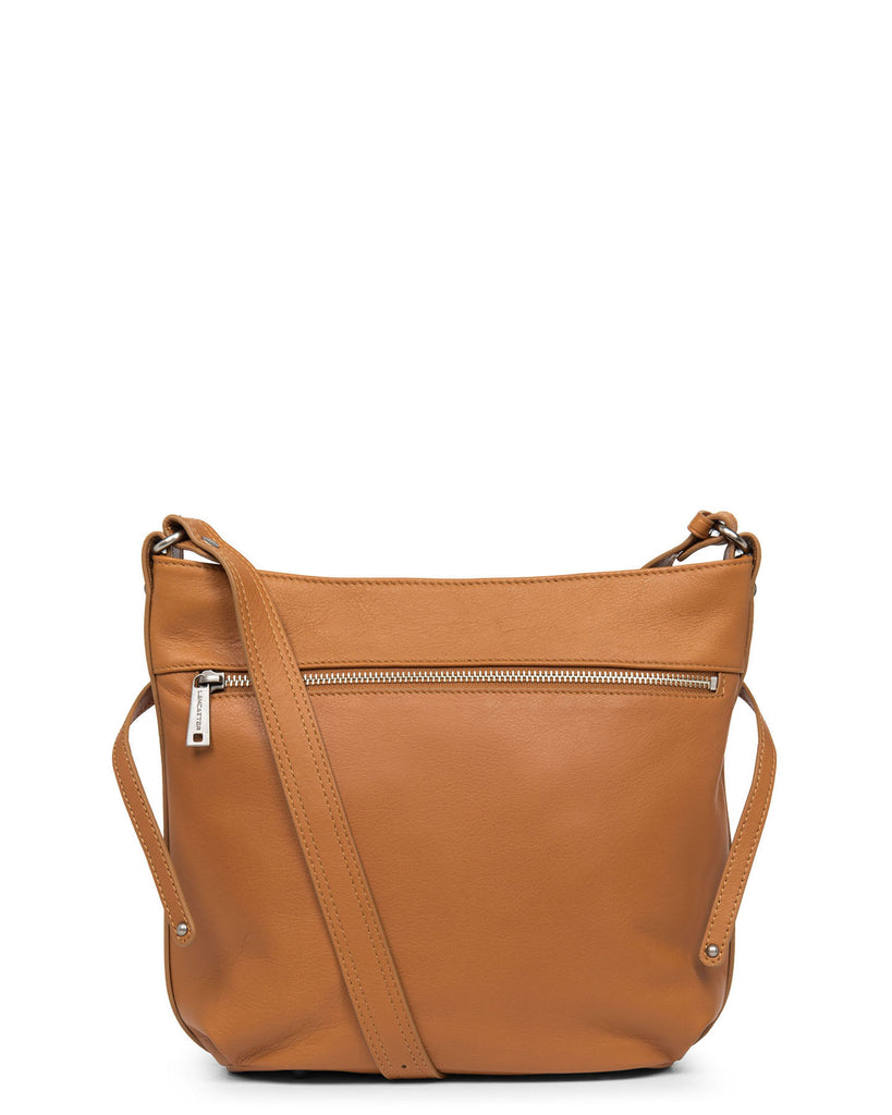 LANCASTER - Sac seau - Soft Vintage Nova - Miel BAGADIE PARIS