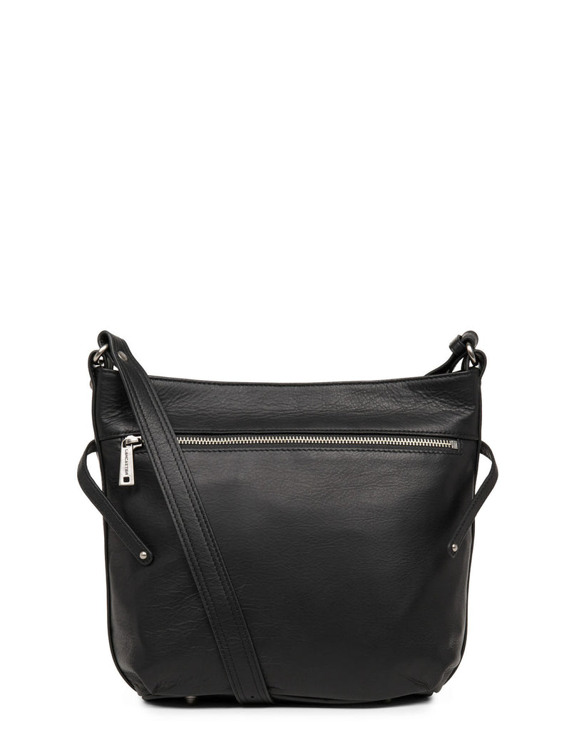 LANCASTER - Sac seau - Soft Vintage Nova - Noir BAGADIE PARIS