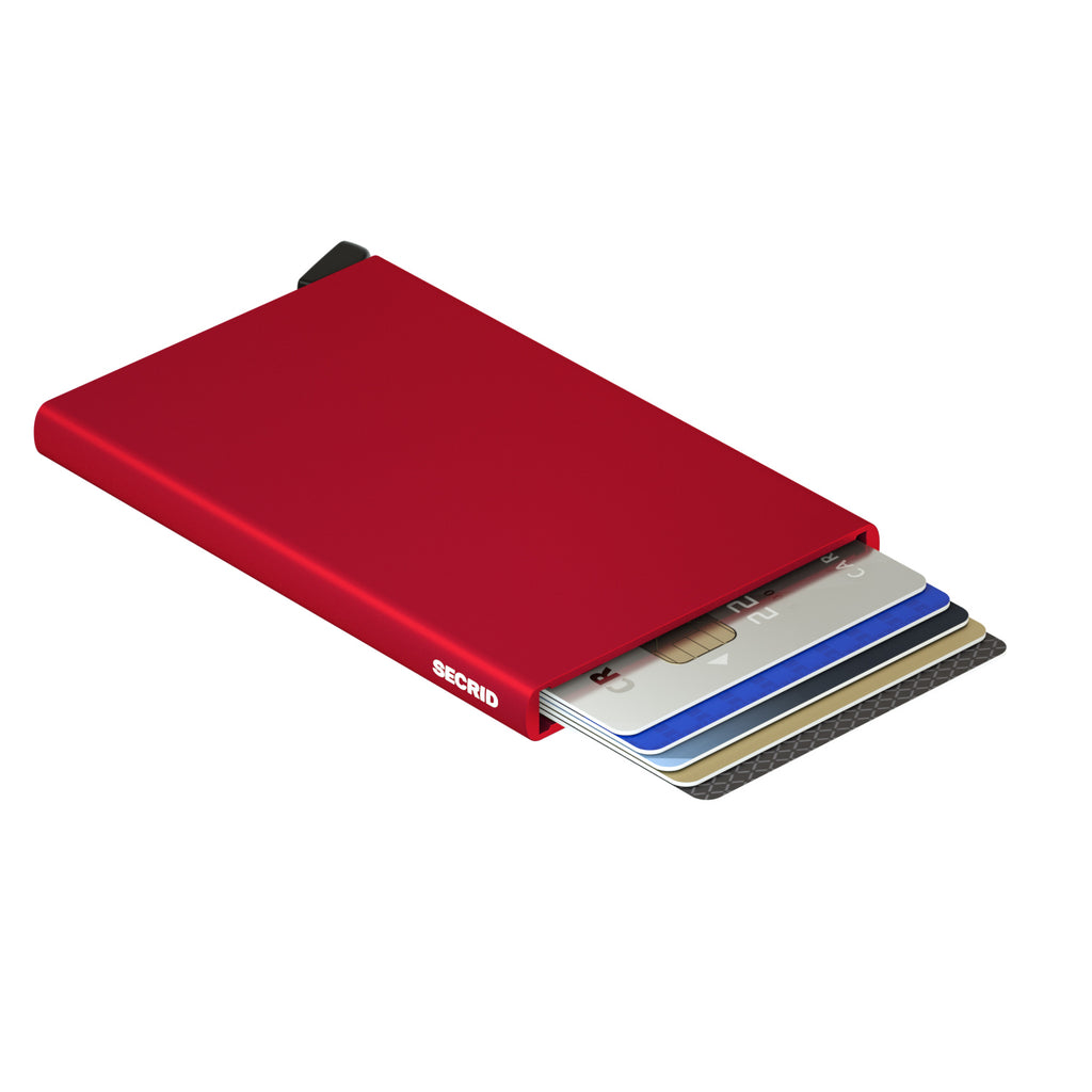 SECRID - Porte cartes Card Protector - Rouge BAGADIE PARIS