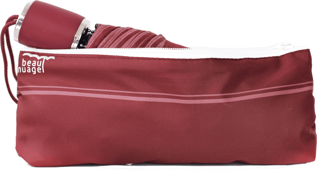 BEAU NUAGE - Parapluie pliant L'Original - Rouge Grenat