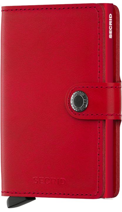 SECRID - Porte cartes Miniwallet Original - Rouge BAGADIE PARIS
