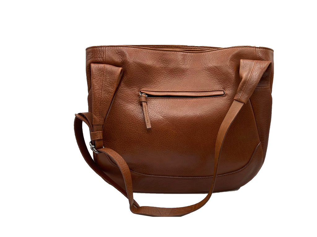 BRUNO ROSSI - Grand sac à main en cuir - Vintage