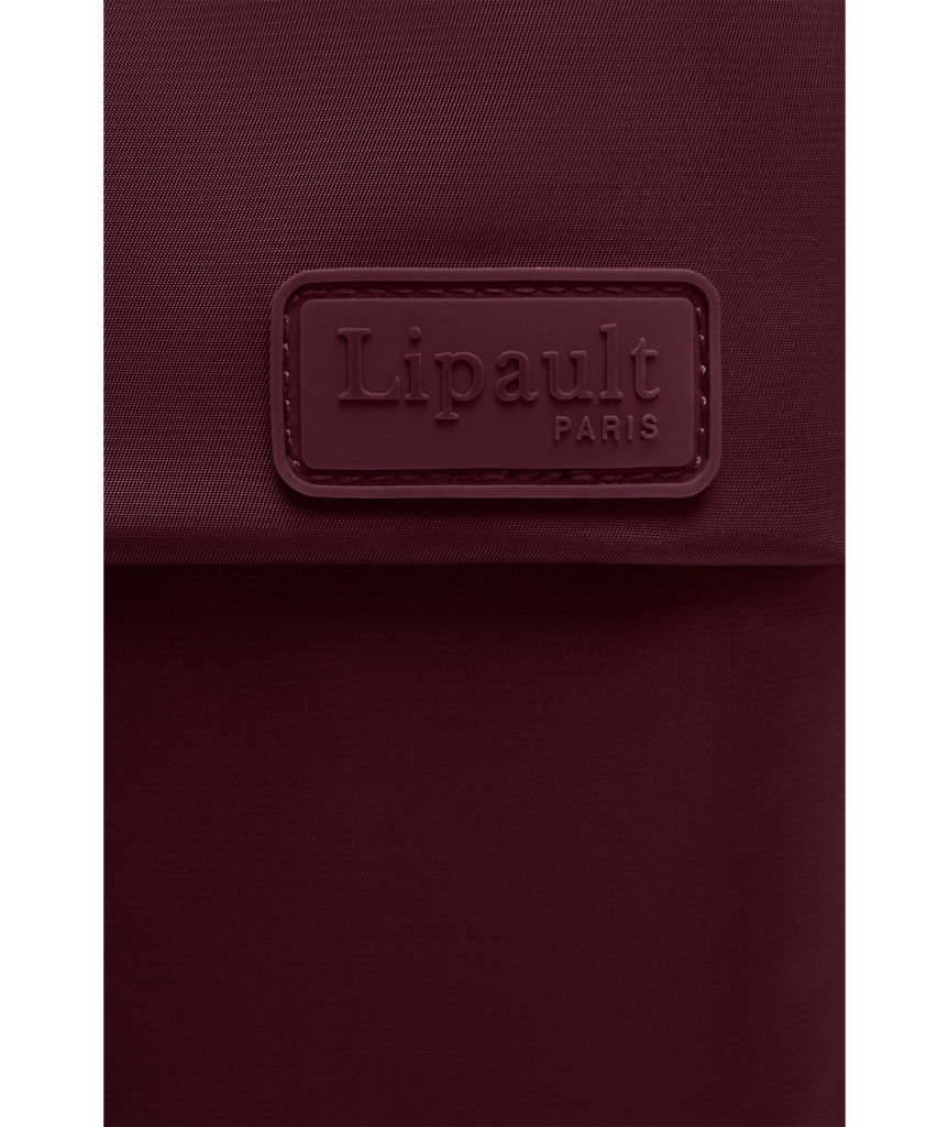 LIPAULT valise cabine 55cm Plume - Bordeaux BAGADIE PARIS