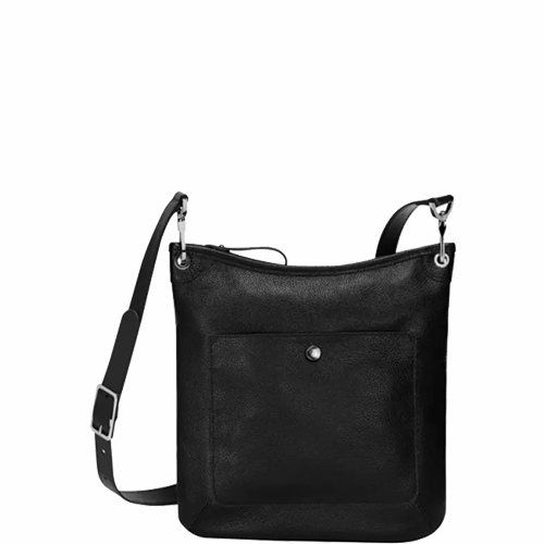 Sac longchamp top bandouliere noir