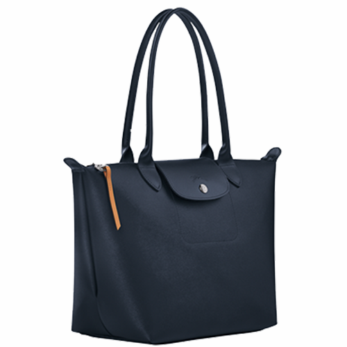 Sac bleu marine longchamp best sale