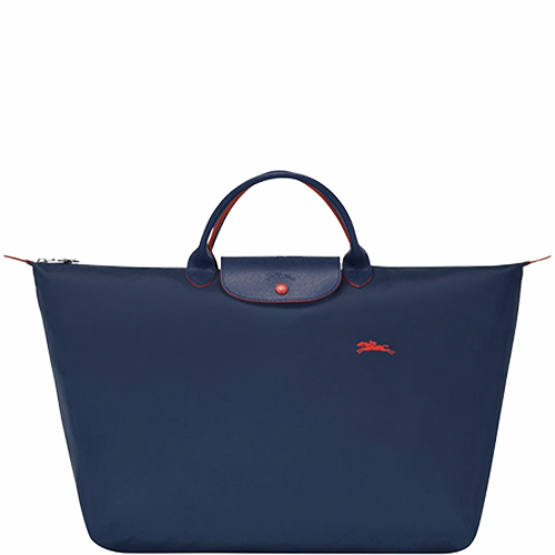 Le Pliage Club Sac Longchamp Bleu Marine Cuir Sac Longchamp Le
