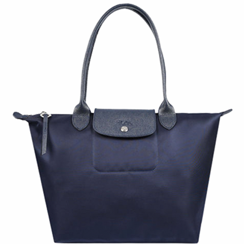 Sac porté épaule LONGCHAMP gamme Le Pliage Néo couleur marine