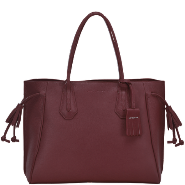 LONGCHAMP -  Pénélope - sac porté main M - brandy BAGADIE PARIS