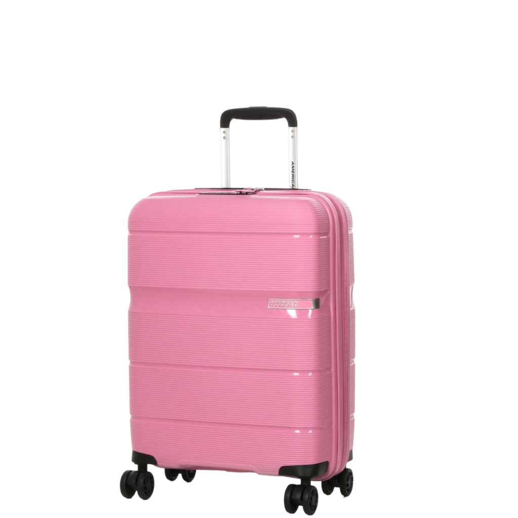 Valise cabine 55cm AMERICAN TOURISTER gamme Linex couleur rose watermelon