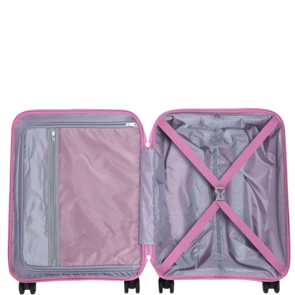 Valise cabine 66 cm AMERICAN TOURISTER gamme Linex couleur rose watermelon
