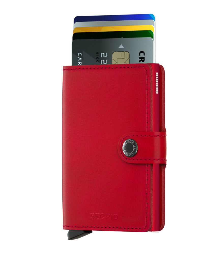 SECRID - Porte cartes Miniwallet Original - Rouge BAGADIE PARIS