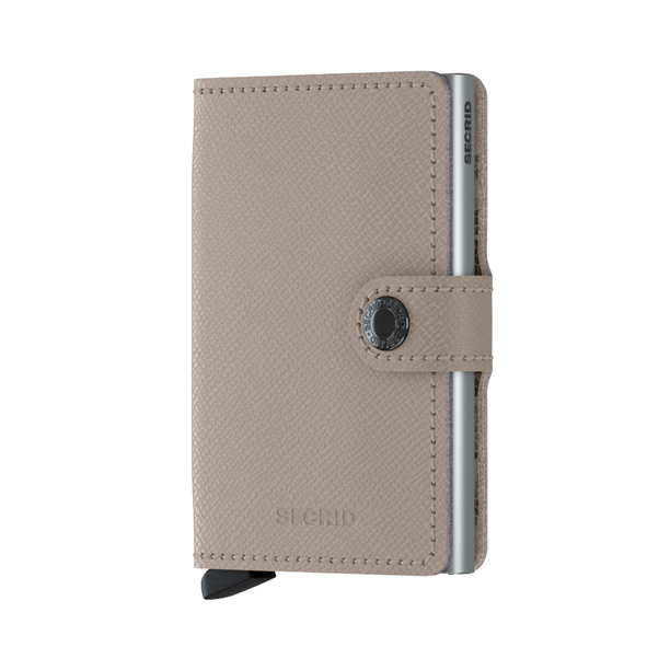 SECRID - Porte cartes Miniwallet Crisple - Taupe Camouflage BAGADIE PARIS