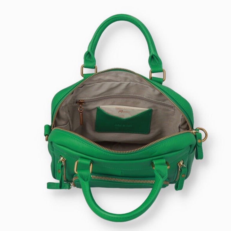 NAT & NIN - Sac multipoches - MINI MACY - Menthe