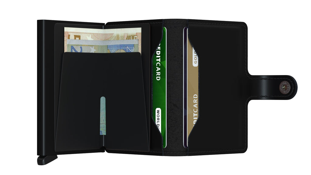 SECRID - Porte cartes Miniwallet Matte - Noir BAGADIE PARIS