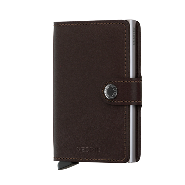 SECRID - Porte cartes Miniwallet Original - Dark Brown BAGADIE PARIS