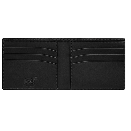MONTBLANC Portefeuille 6cc Meisterstück Selection Lézard - Noir BAGADIE PARIS
