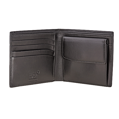 MONTBLANC Portefeuille 4cc Meisterstück Selection Lézard - Noir BAGADIE PARIS