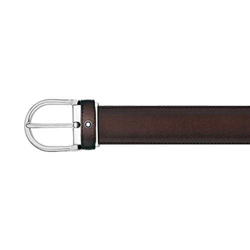 MONTBLANC Ceinture Classic Marron – BAGADIE PARIS - Main Image