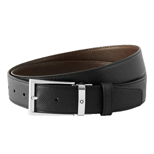 MONTBLANC Ceinture réversible Classic - Noir/Marron BAGADIE PARIS