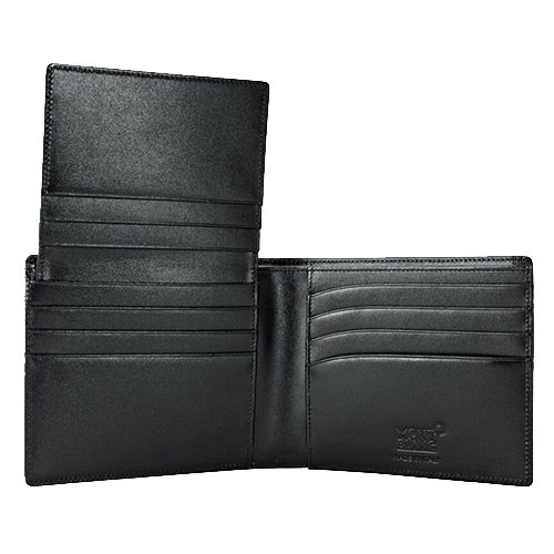 MONTBLANC Portefeuille 11cc Meisterstück - Noir BAGADIE PARIS