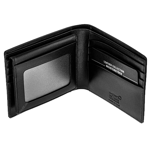MONTBLANC Portefeuille 11cc Meisterstück - Noir BAGADIE PARIS