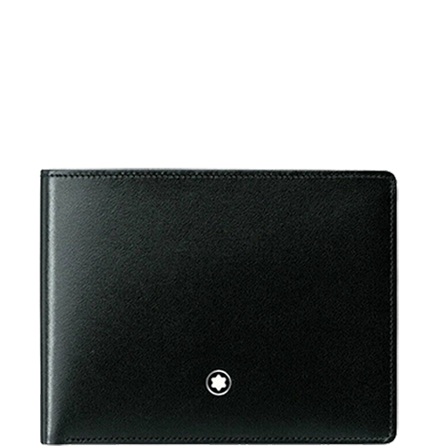MONTBLANC Portefeuille 11cc Meisterstück - Noir BAGADIE PARIS
