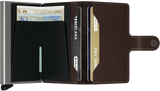 SECRID - Porte cartes Miniwallet Original - Chocolat BAGADIE PARIS
