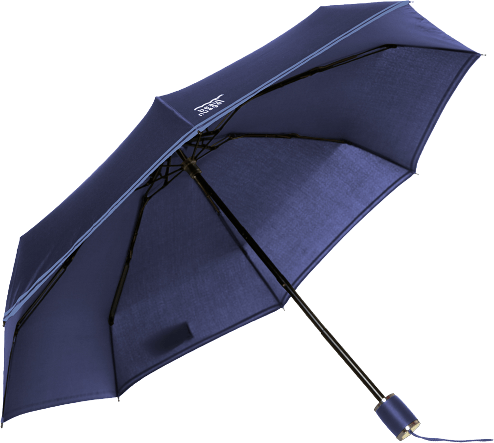 BEAU NUAGE - Parapluie pliant L'Original - Bleu de Minuit