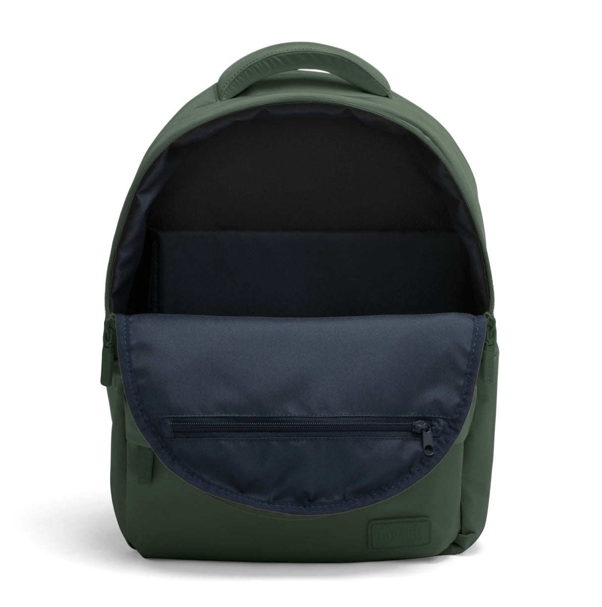 LIPAULT sac à dos City Plume kaki BAGADIE PARIS