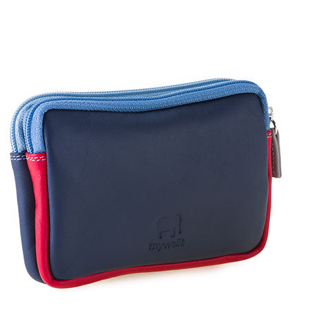 MYWALIT - Porte-monnaie double zip - Royal BAGADIE PARIS