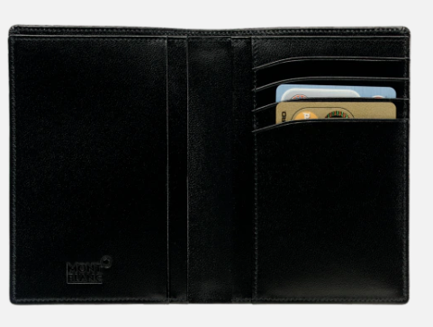 MONTBLANC Portefeuille 4cc Meisterstück - Noir BAGADIE PARIS
