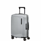 SAMSONITE - valise cabine extensible 55cm - Nuon - silver BAGADIE PARIS