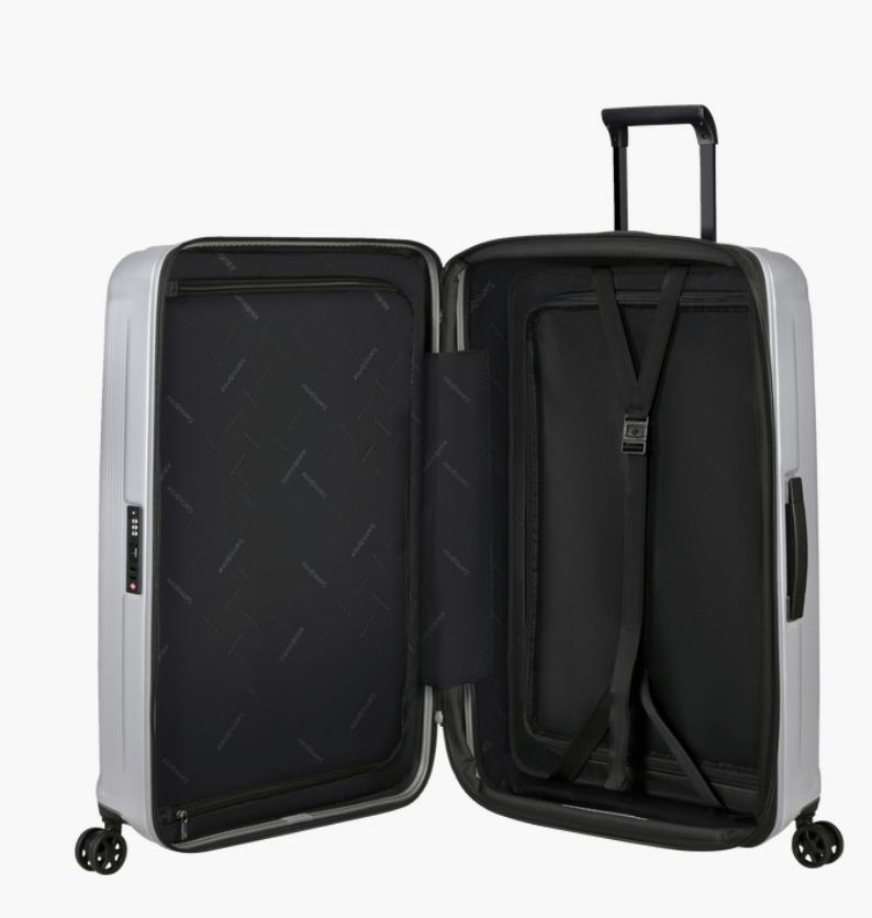 SAMSONITE - valise extensible 69cm - Nuon - silver BAGADIE PARIS
