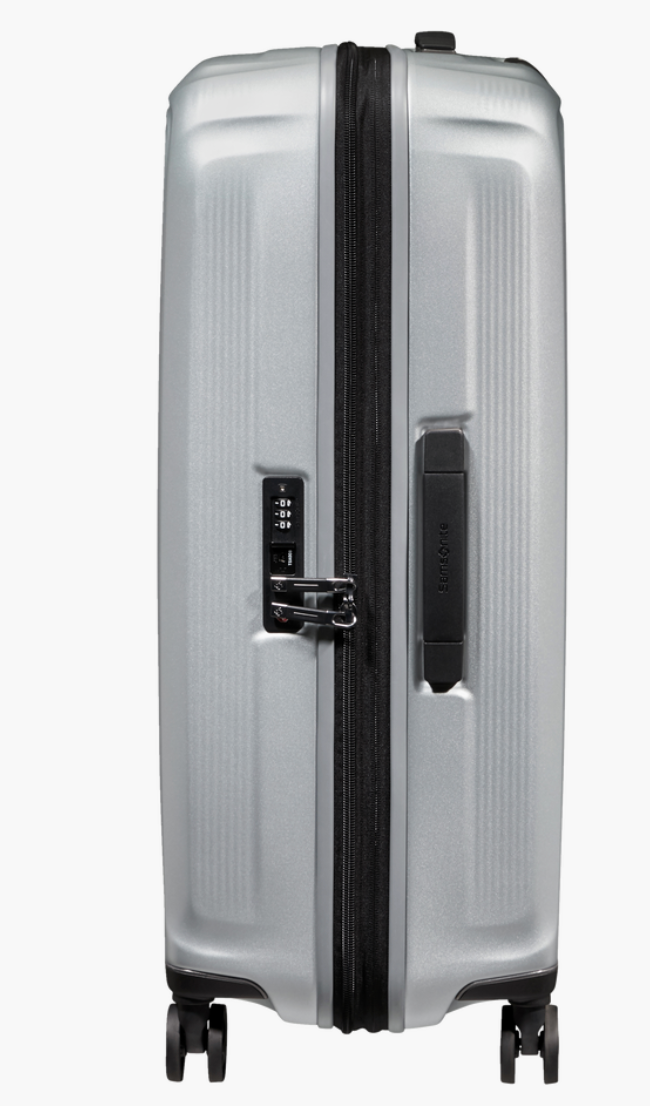 SAMSONITE - valise extensible 69cm - Nuon - silver BAGADIE PARIS