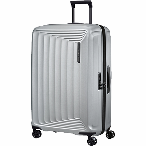 SAMSONITE - valise extensible 75cm - Nuon - silver BAGADIE PARIS