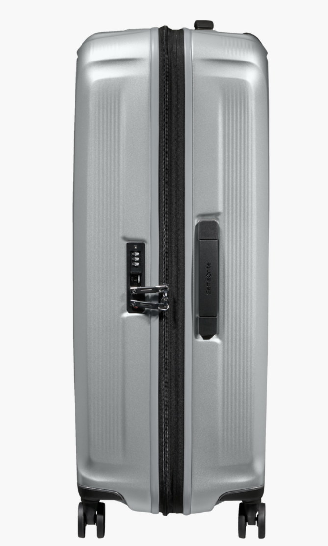 SAMSONITE - valise extensible 75cm - Nuon - silver BAGADIE PARIS