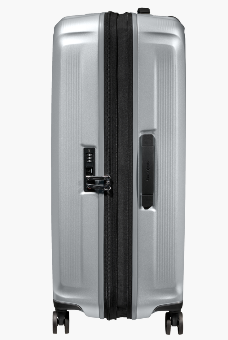 SAMSONITE - valise extensible 75cm - Nuon - silver BAGADIE PARIS