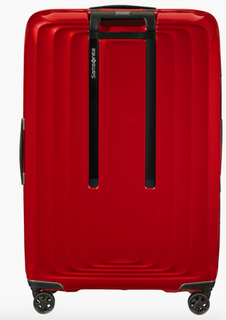 SAMSONITE - valise cabine extensible 75cm - Nuon - metal red BAGADIE PARIS