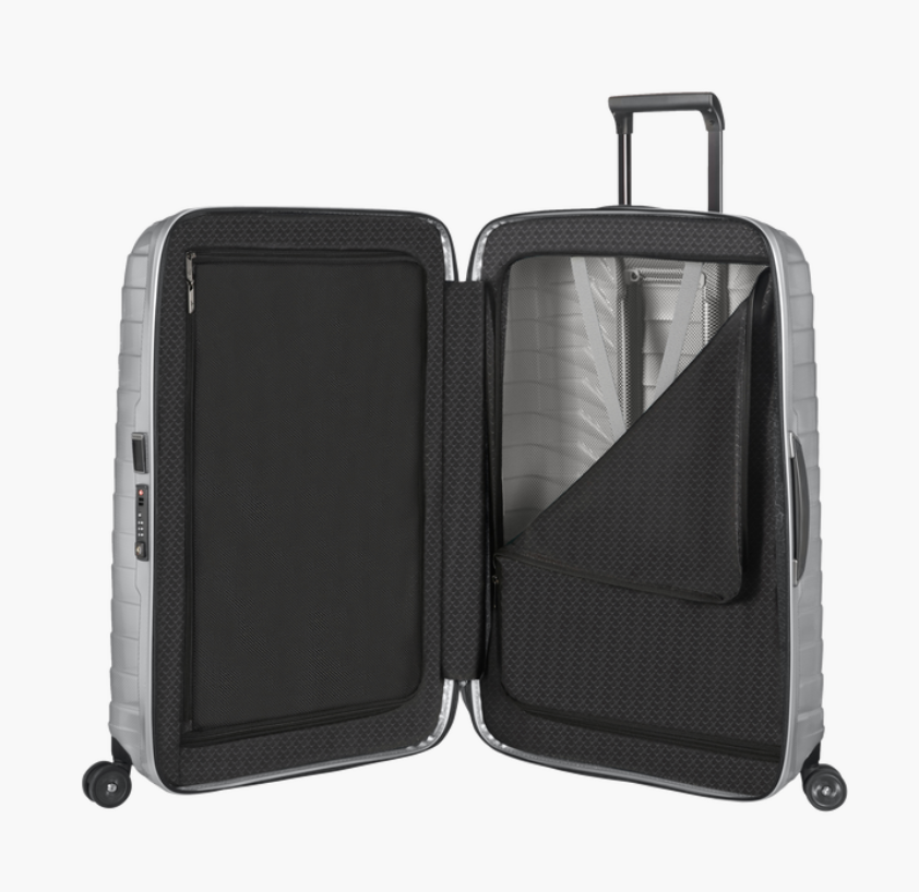 SAMSONITE - valise 69cm - Proxis - silver BAGADIE PARIS