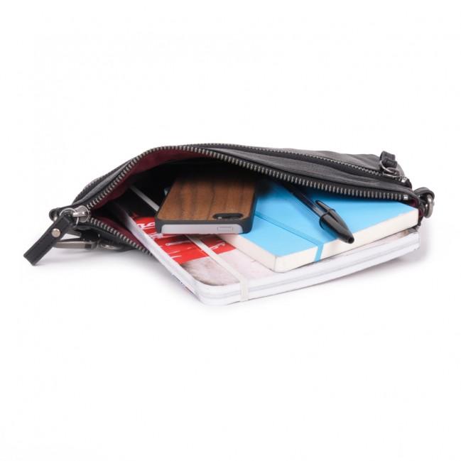 NAT NIN Sac bandouli re Vicky 2 Noir BAGADIE PARIS