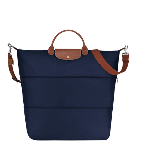 LONGCHAMP - Le pliage - Sac de voyage extensible - Navy BAGADIE PARIS